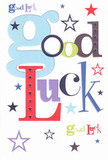 Brimming with heartfelt encouragement, this good luck card-crafted in Manor House tradition-dances with colour and lively design. The words 'Good Luck' are lovingly styled in oversized, pastel blue, ruby red, moss green, and rich violet, standing out on a clean, crisp white background reminiscent of sunlit mornings near Finsbury Park. Stars, big and small, in shades of navy, lilac, lemon-lime, and midnight, twinkle across the card like miniature fireworks above Green Lanes on festival nights. Each element feels thoughtfully curated by a seasoned Manor House Florist: the typography intertwines in playful harmony, while the rich palette invokes both joy and sincerity, echoing supportive community vibes. Beneath your fingers, the card's premium smooth stock is satisfyingly sturdy-a pleasure to hold, mirroring the touch of fresh petals. Ideal for marking momentous occasions-be it a school exam, career leap, or starting anew in the neighbourhood-this card carries a quiet assurance, as if personally wishing luck on behalf of the Manor House community. Every detail beams with optimism and genuine support, making it a meaningful gesture from one local heart to another.